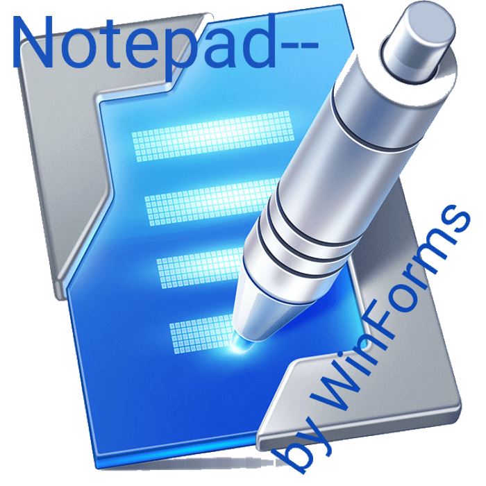 Simple notepad made by WinForms